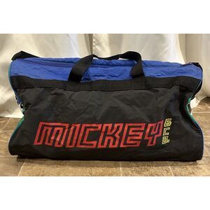 Vintage Disney Mickey‎ Colorblock Duffel Bag
